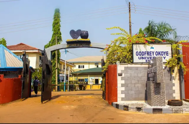 Godfrey Okoye University,Enugu