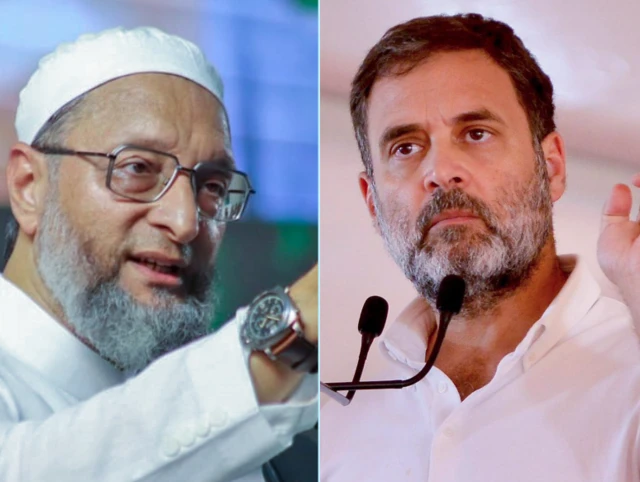 राहुल और ओवैसी