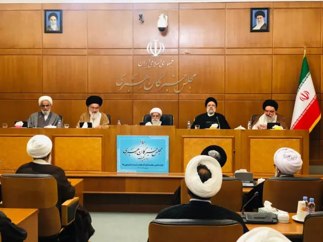 رئیس جمهوری ایران در جلسه مجلس خبرگان رهبری