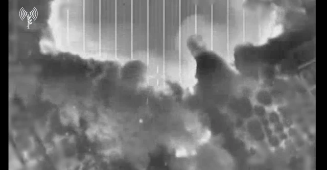 видео удара ЦАХАЛ
