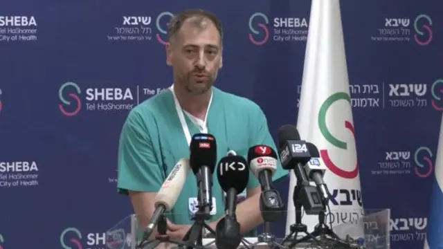 مدير المستشفى يكشف حالة الرهائن الإسرائيلية المفرج عنها الليلة الماضية من غزة لدى وصولها