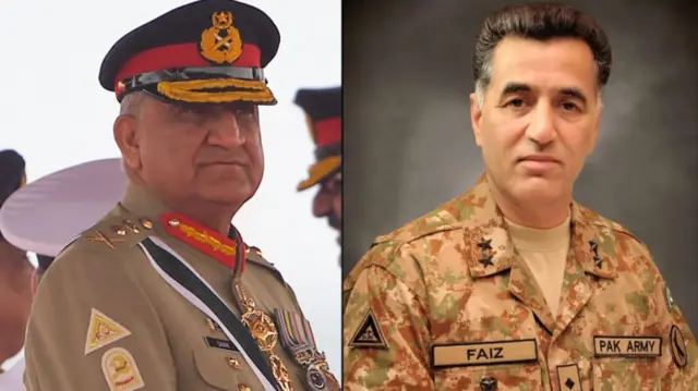 جنرل باجوہ، فیض حمید