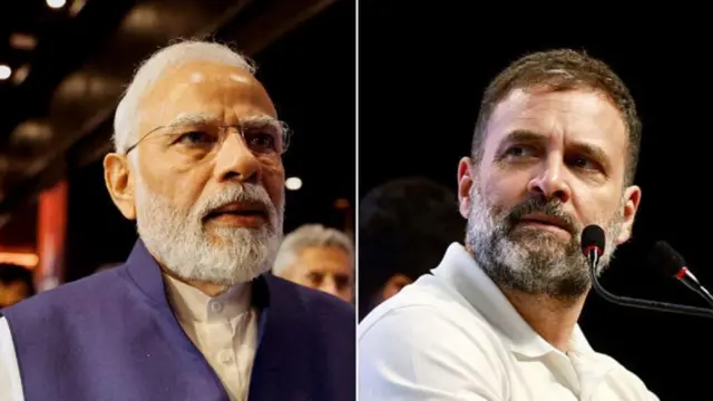 నరేంద్ర మోదీ, రాహుల్ గాంధీ