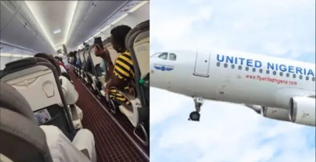 Ụgbọelu United Nigeria Airline'