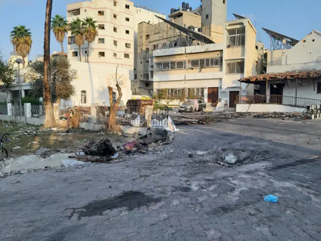 بیمارستان شفا در شهر غزه