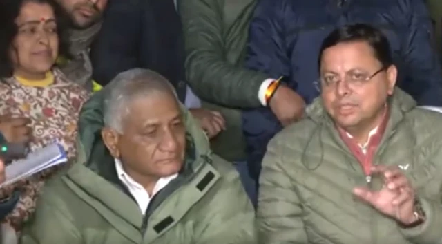 उत्तराखंड के मुख्यमंत्री पुष्कर सिंह धामी