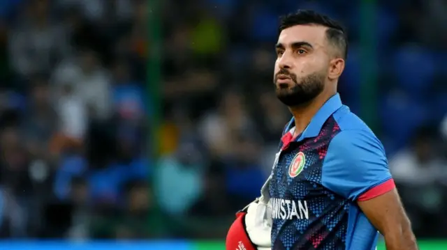 अफ़ग़ानिस्तान की क्रिकेट टीम के कप्तान हशमतुल्लाह शाहिदी