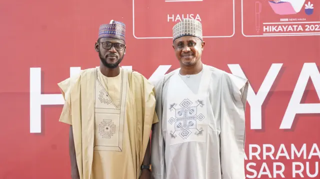 Shugaban sashen Hausa na BBC da Usman Minjibir