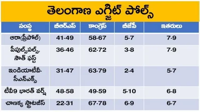 ఎగ్జిట్ పోల్స్