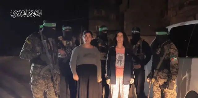تسليم الدفعة السابعة من الرهائن للصليب الأحمر