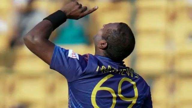 श्रीलंका के खिलाड़ी एंजेलो मैथ्यूज