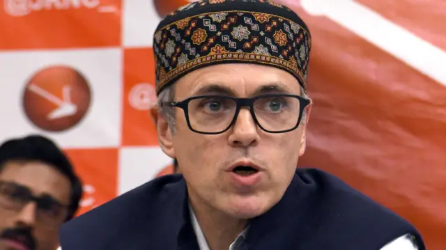 जम्मू-कश्मीर के पूर्व मुख्यमंत्री और नेशनल कॉन्फ्रेंस के वाइस प्रेसिडेंट उमर अब्दुल्ला