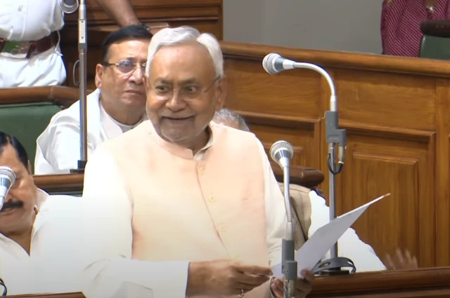 बिहार के मुख्यमंत्री नीतीश कुमार