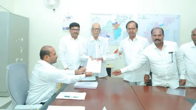 కేసీఆర్ నామినేషన్