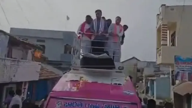 బీఆర్ఎస్ నామినేషన్ ర్యాలీ