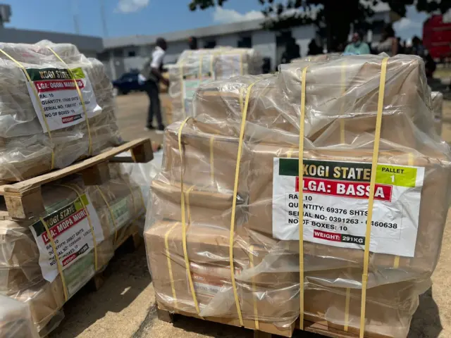 Aworan nnkan elo fun eto idibo ipinlẹ Kogi