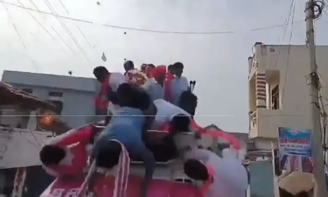 బీఆర్ఎస్ నామినేషన్ ర్యాలీ
