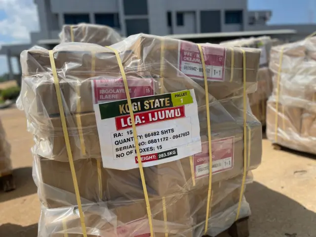 Aworan nnkan elo fun eto idibo ipinlẹ Kogi
