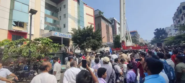 విశాఖ ఆసుపత్రిలో అగ్నిప్రమాదం