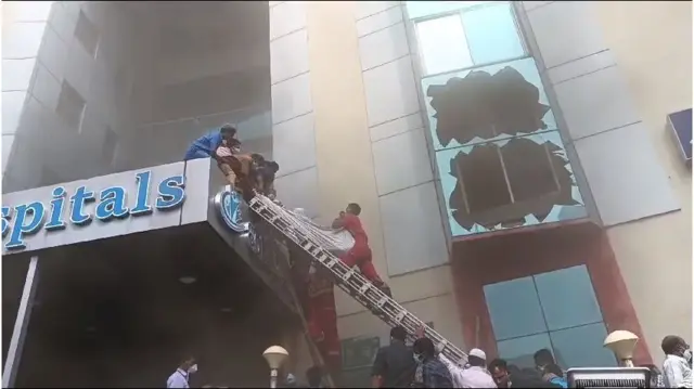 విశాఖ ఆసుపత్రిలో అగ్నిప్రమాదం