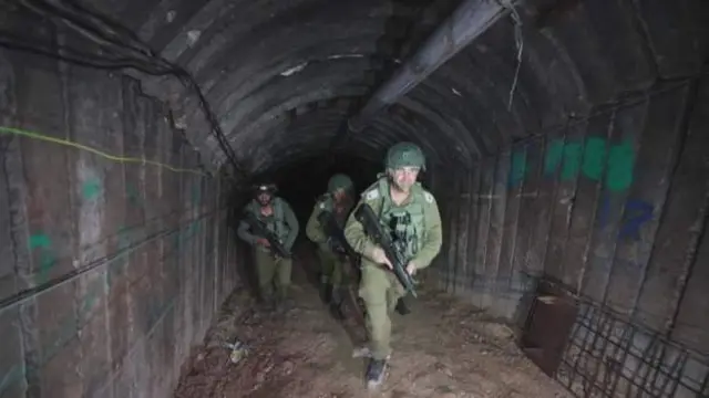 Тоннель, обнаруженный военными Израиля