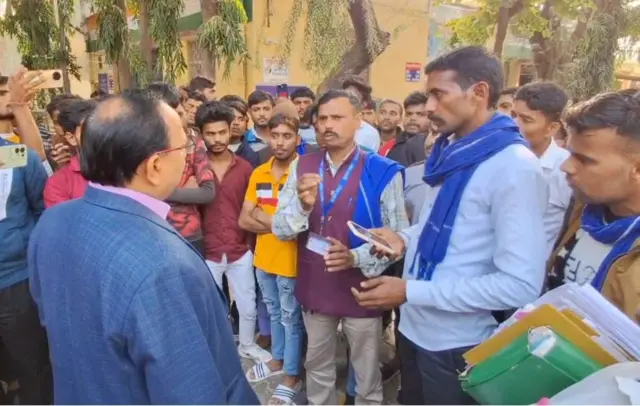 दलित युवक के साथ मारपीट