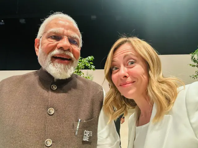 नरेंद्र मोदी, जियोर्जिया मेलोनी
