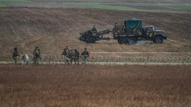 На границе
