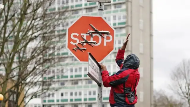 работа Бэнкси