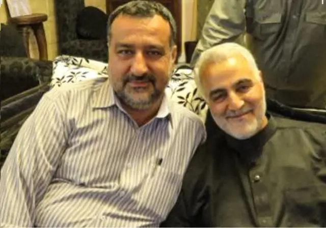 قاسم سلیمانی و رضی موسوی