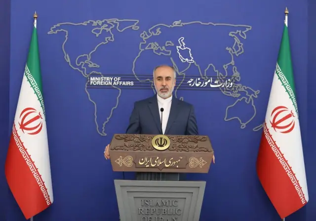 ناصر کنعانی سخنگوی وزارت خارجه ایران