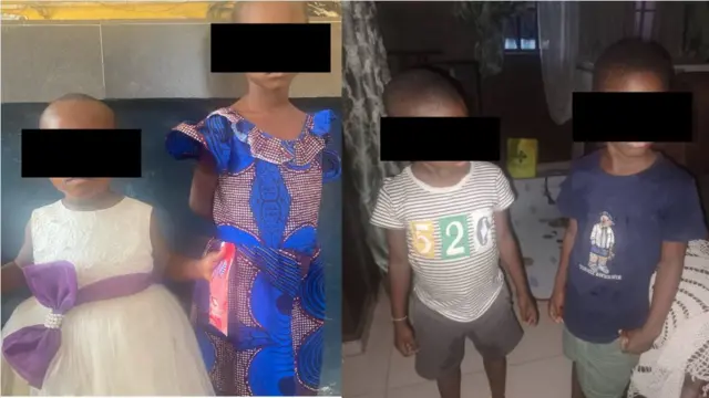 Ụmụaka anọ ahụ esighi n'otu nne na nna mana ha biko n'otu ụlọ n'Abia