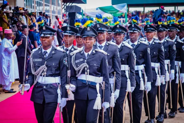Aworan awọn ọlọpaa ni Naijiria