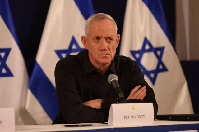 İsrail savaş kabinesinde yer alan Benny Gantz