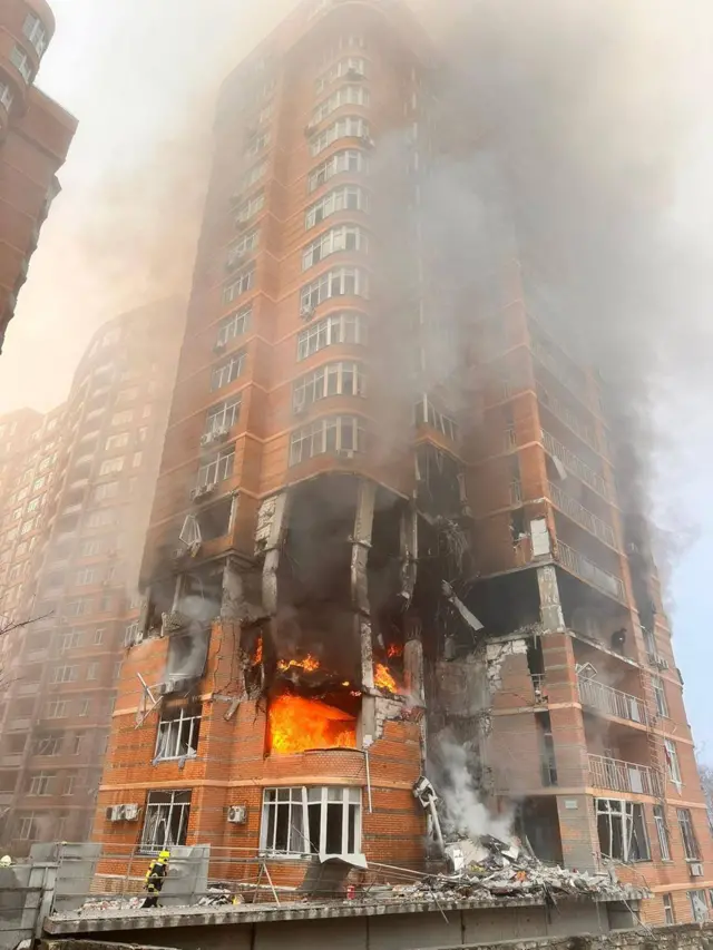 Одесса, последствия обстрела