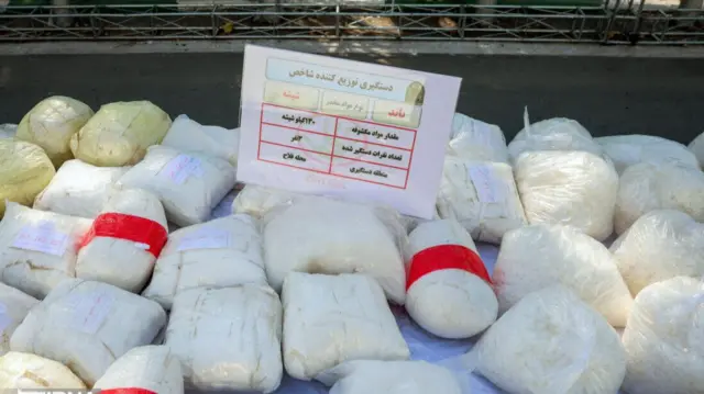 موادمخدر صنعتی کشف شده در ایران