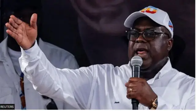 Aworan Aarẹ Felix Tshisekedi