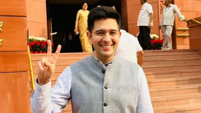 आम आदमी पार्टी के राज्यसभा सांसद राघव चड्ढा