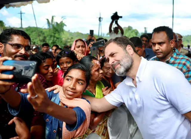 राहुल गांधी वायनाड में