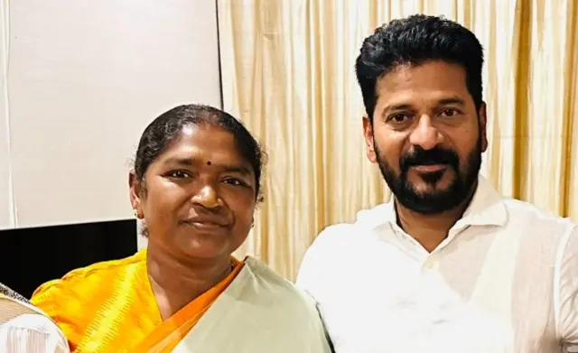 రేవంత్ రెడ్డితో సీతక్క