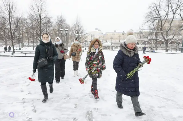 Участницы акции