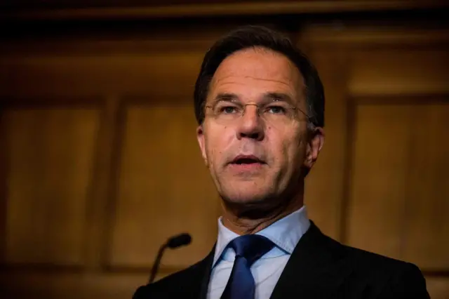 Hollanda Başbakanı Mark Rutte