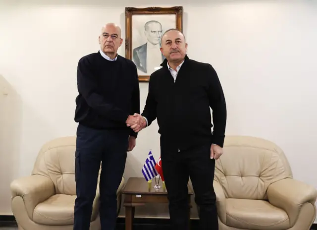 dendias ve çavuşoğlu