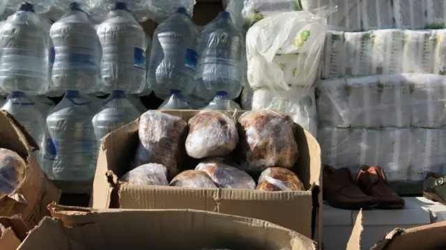 Yardım malzemeleri ve esrar