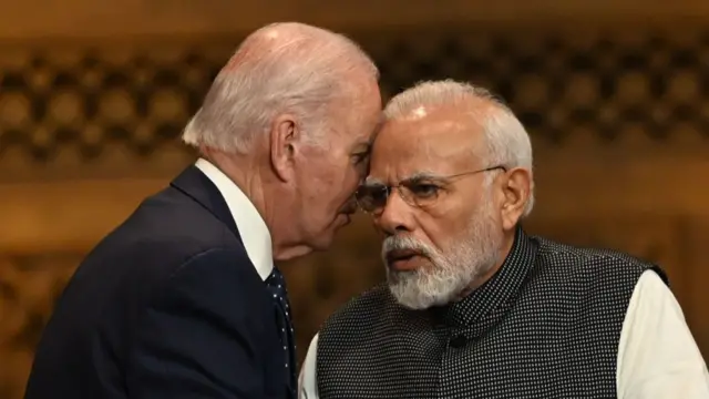 बाइडन, मोदी