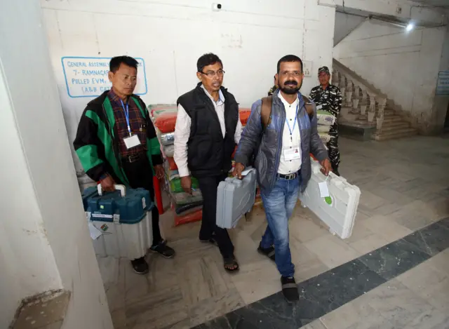 त्रिपुरा में मतदान