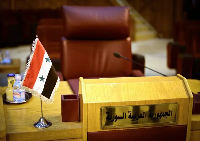 جامعة الدول العربية علقت عضوية سوريا عام 2011