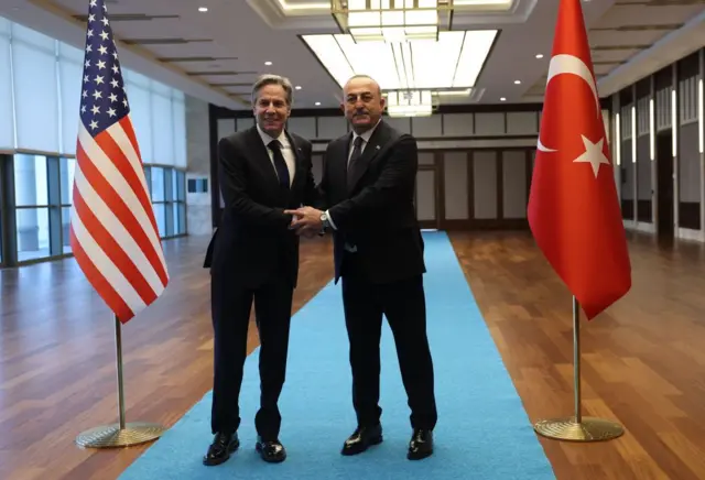 Blinken ve Çavuşoğlu