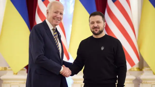 जो बाइडन और ज़ेलेंस्की