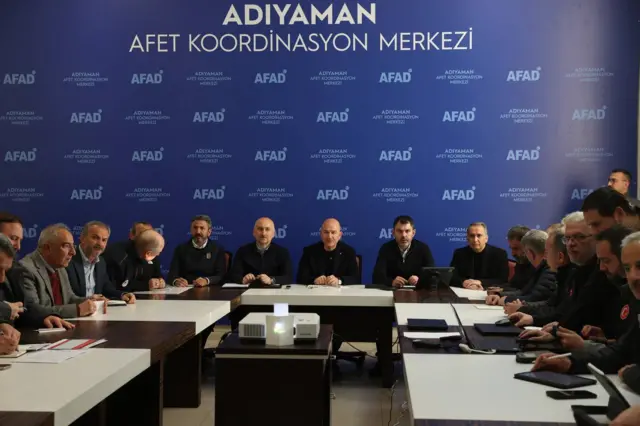 adiyaman deprem koordinasyon